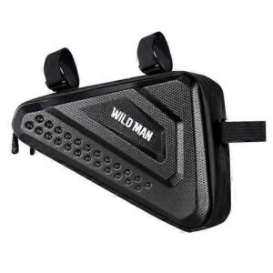 WILDMAN Fahrradtasche unter dem Rahm mit Reißverschluss 2,5L ES19 schwarz