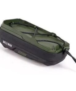 WILDMAN Fahrradtasche für Lenker mit Reißverschluss 0,6L (4" – 7") GX330 grün