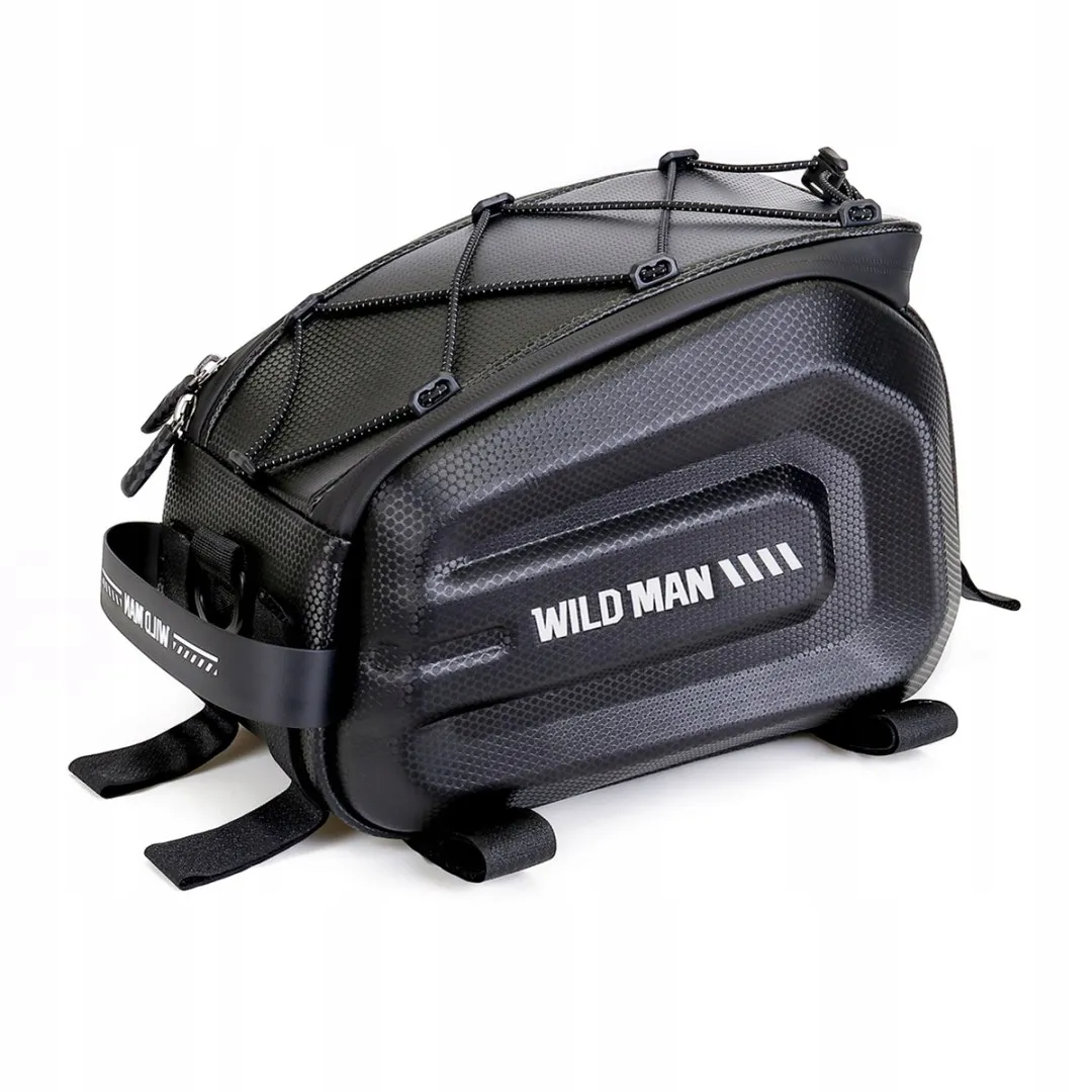 WILDMAN Fahrradtasche für Gepäckträger 4L GD5 Schwarz