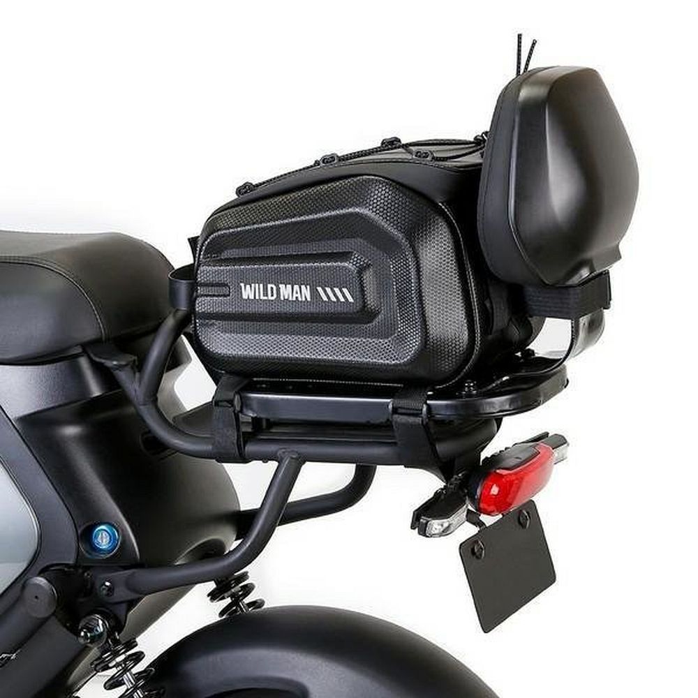 WILDMAN Fahrradtasche für Gepäckträger 4L GD5 Schwarz – Bild 4