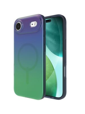 ZAGG Milan Snap Hülle kompatibel mit MagSafe für iPhone 17 Air Raven Feather