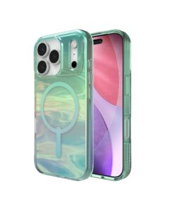 ZAGG Milan Snap Hülle kompatibel mit MagSafe für iPhone 17 Pro Oil Slick