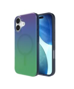 ZAGG Hülle MILAN SNAP kompatibel mit MagSafe für iPhone 17 Raven Feather