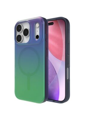 ZAGG Milan Snap Hülle kompatibel mit MagSafe für iPhone 17 Pro – Rabenfeder-Design