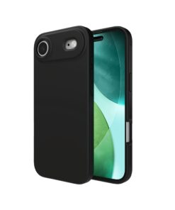 ZAGG Manhattan Snap Hülle kompatibel mit MagSafe für iPhone 17 Air in Schwarz