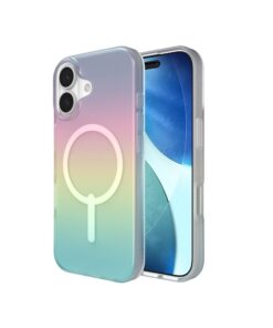 ZAGG Hülle MILAN SNAP kompatibel mit MagSafe für IPHONE 17 irisierend