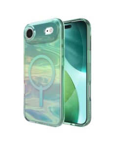 ZAGG Hülle MILAN SNAP kompatibel mit MagSafe für IPHONE 17 Air Oil Slick