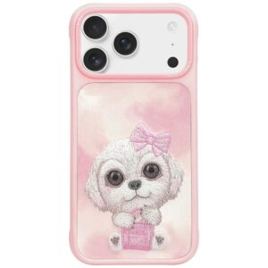 NIMMY Hülle BIG EYED PET 2.0 Hund für IPHONE 17 Pro in Pink