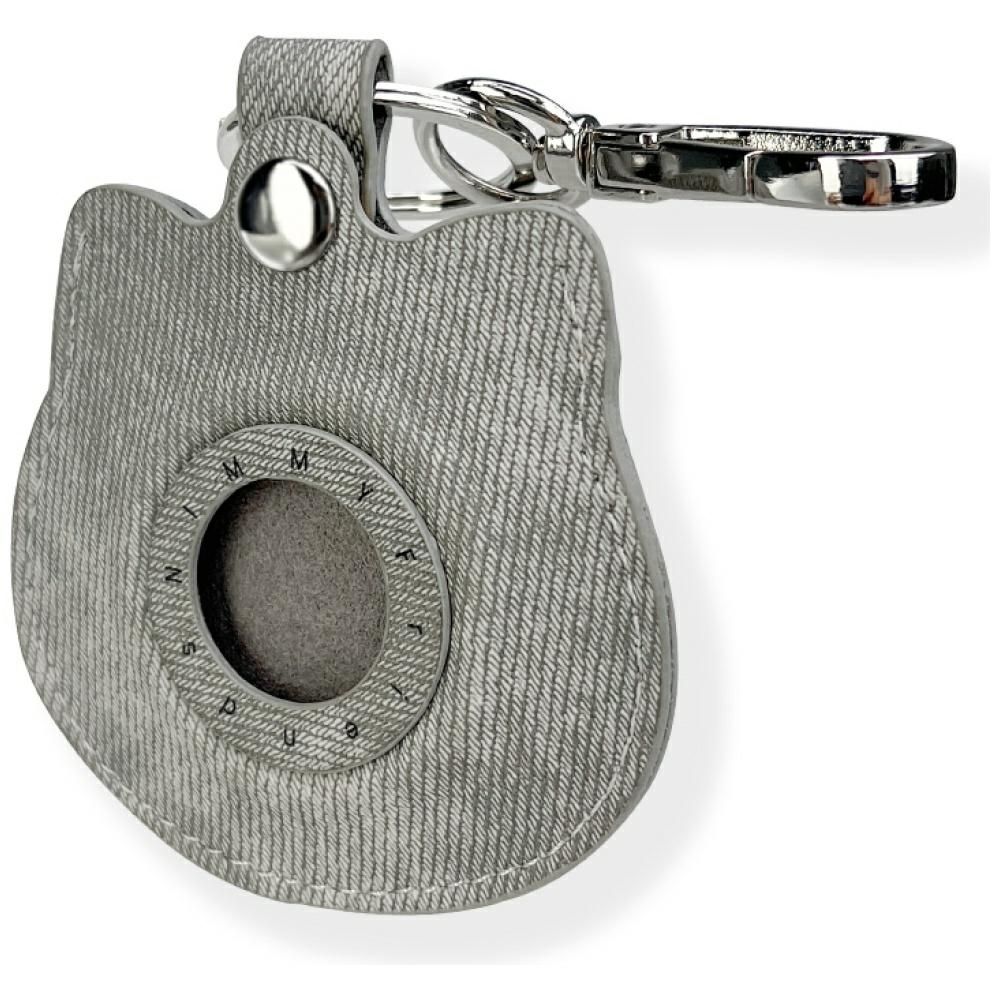 NIMMY Hülle für Tracker / Schlüsselanhänger BIG EYED PET 2.0 Katze grau – Bild 4