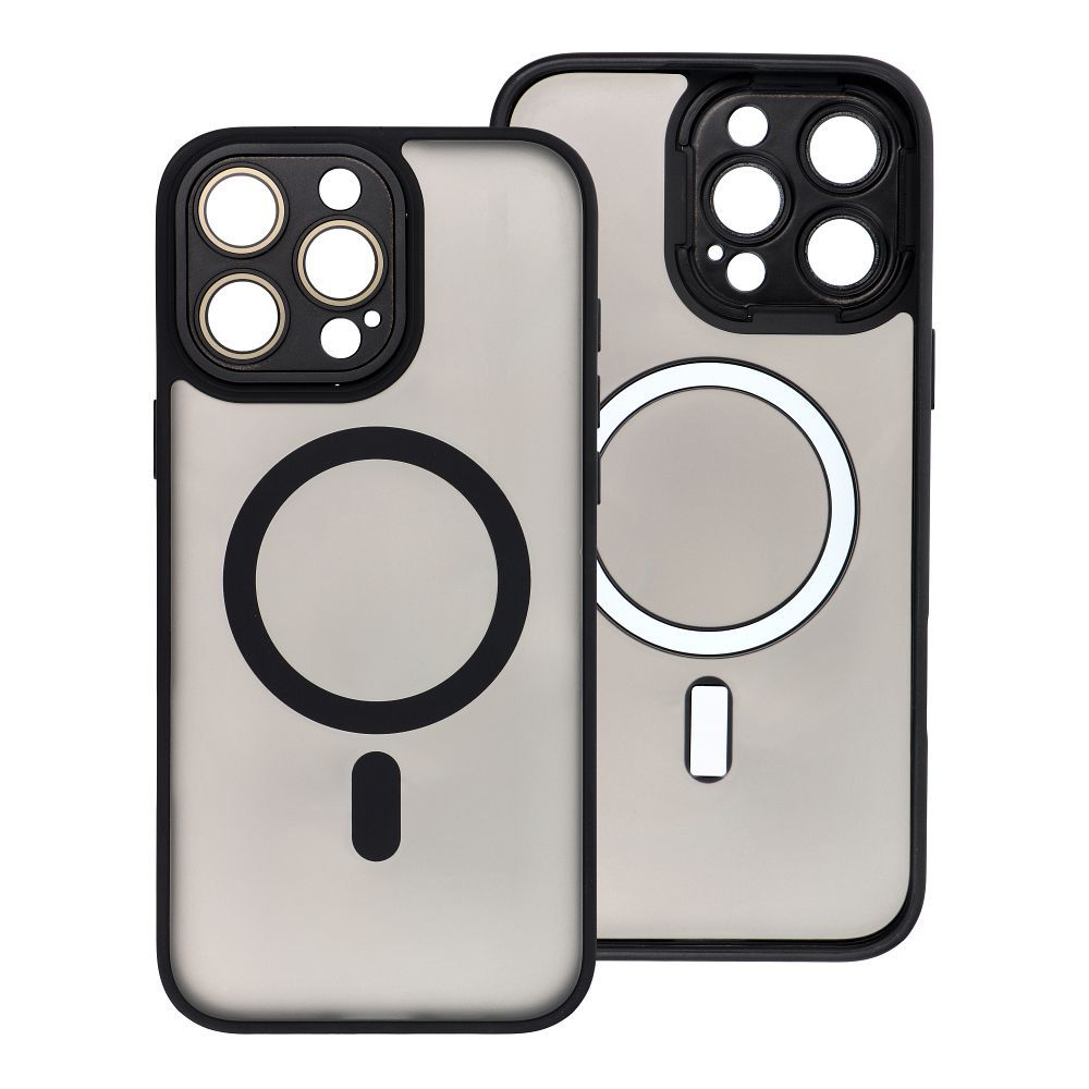 VARIETE MAG COVER Hülle kompatibel mit MagSafe für iPhone 16 Pro Max Schwarz – Bild 4