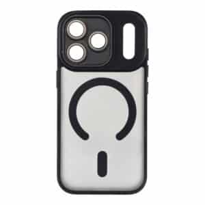VARIETE MAG COVER Hülle kompatibel mit MagSafe für iPhone 17 Pro schwarz