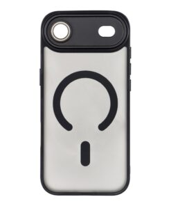 VARIETE MAG COVER Hülle kompatibel mit MagSafe für iPhone 17 Air, Schwarz