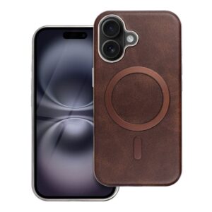 GENTLEMAN MAG COVER Hülle kompatibel mit MagSafe für IPHONE 11 braun
