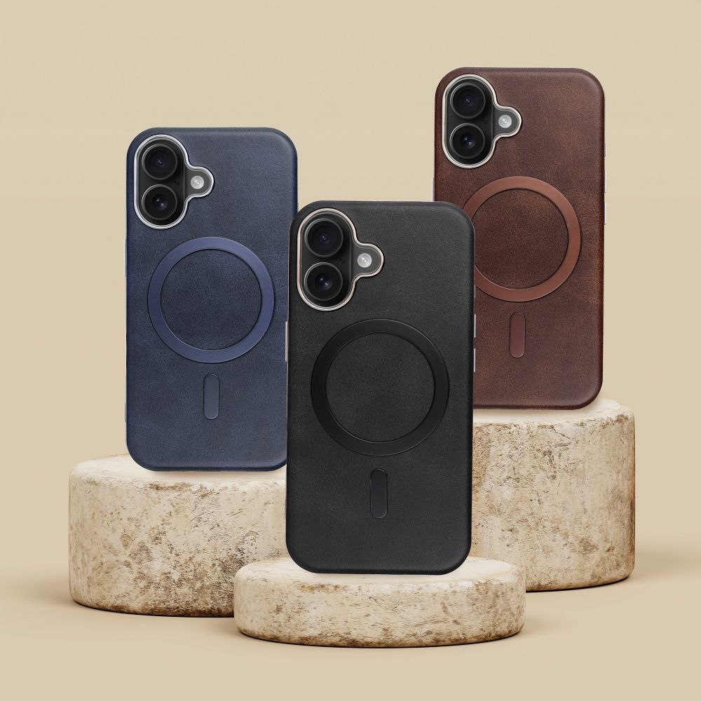 GENTLEMAN MAG COVER Hülle kompatibel mit MagSafe für iPhone 14, schwarz – Bild 7