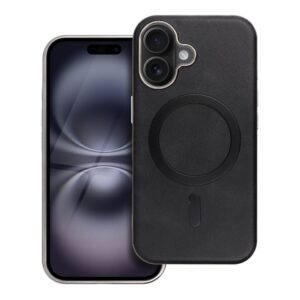 GENTLEMAN MAG COVER Hülle kompatibel mit MagSafe für IPHONE 17 PRO Schwarz