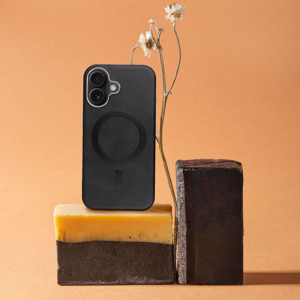 GENTLEMAN MAG COVER kompatibel mit MagSafe für IPHONE 17 Air schwarz – Bild 6