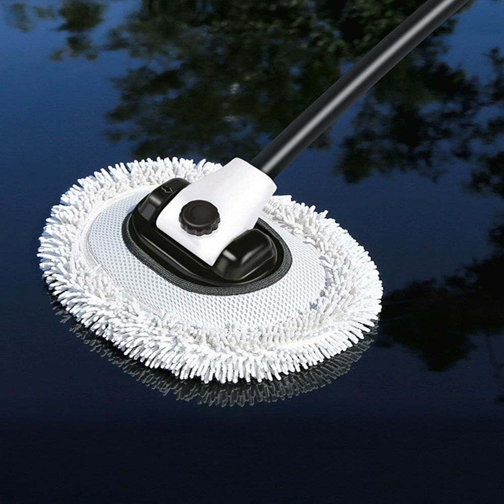 Teleskopischer Auto-Waschmopp Schwarz – Bild 6