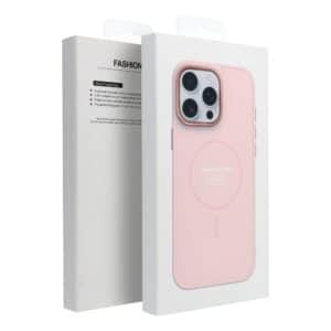 Hülle für iPhone 15 PRO MAX Frame Mag Cover kompatibel mit MagSafe, puderrosa – Bild 6