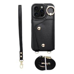 Wallet Case WONDER für iPhone 12 / 12 Pro in Schwarz – Bild 5