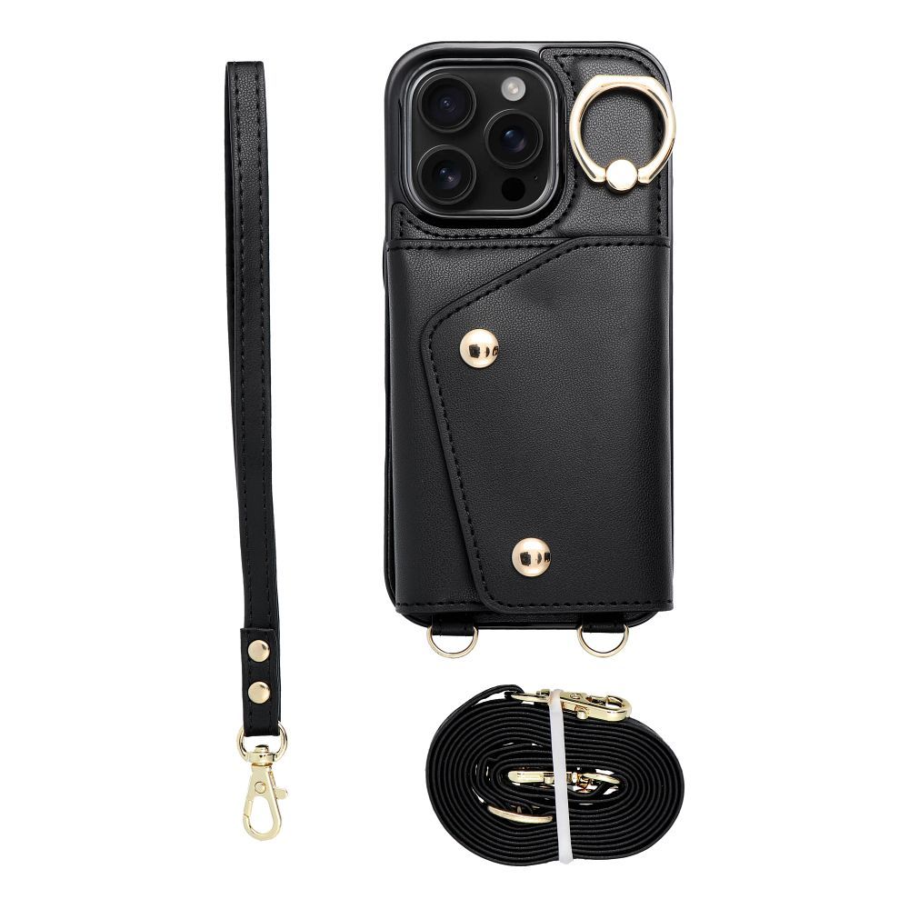 WONDER Wallet Case für iPhone 16 Pro Max in Schwarz – Bild 5