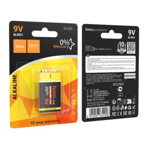 Alkaline-Batterie 6LR61 Hoco 9V DLR05 1 Stück