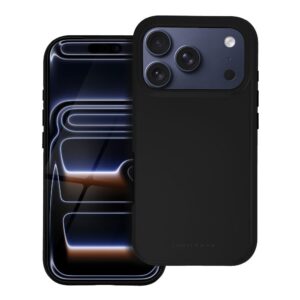 ROAR Case RAINBOW BUMPER kompatibel mit MagSafe für iPhone 15 Schwarz