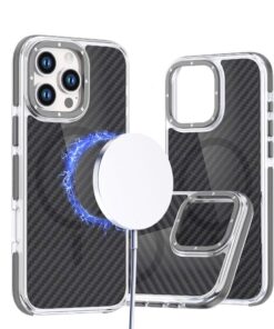 FIBER Case kompatibel mit MagSafe für SAMSUNG S26, grau