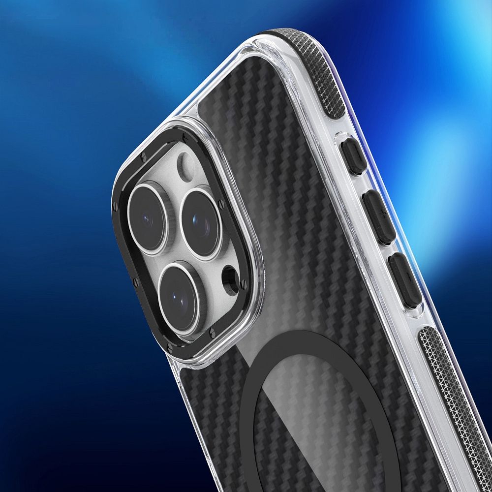 FIBER Hülle kompatibel mit MagSafe für SAMSUNG S26 PLUS schwarz – Bild 7