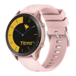 Smartwatch TITMO O-100 (TFT, Bluetooth-Anruf) Pink