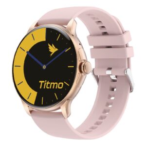 Smartwatch TITMO O-150 (AMOLED, Bluetooth-Anruf) Pink
