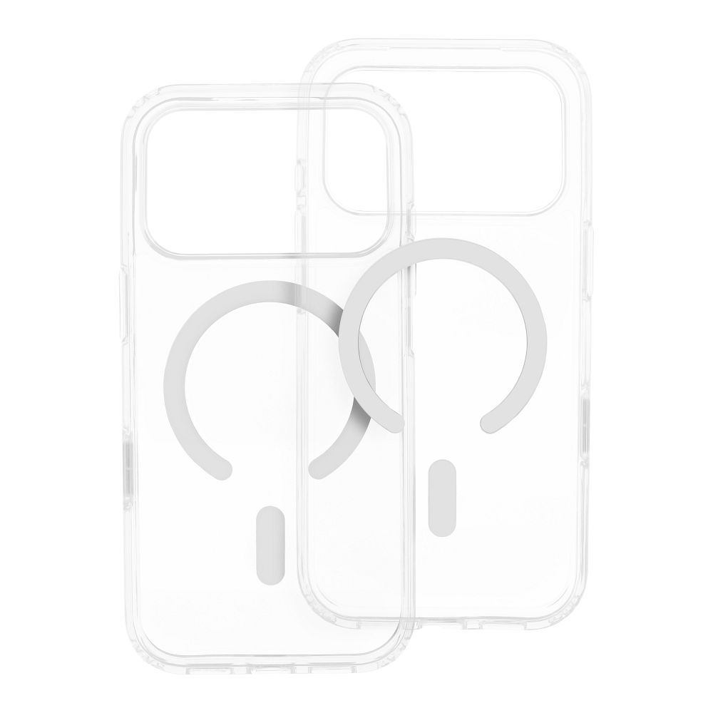 Hülle für iPhone 16 Forcell F-Protect Clear Hybrid Premium kompatibel mit MagSafe transparent – Bild 3