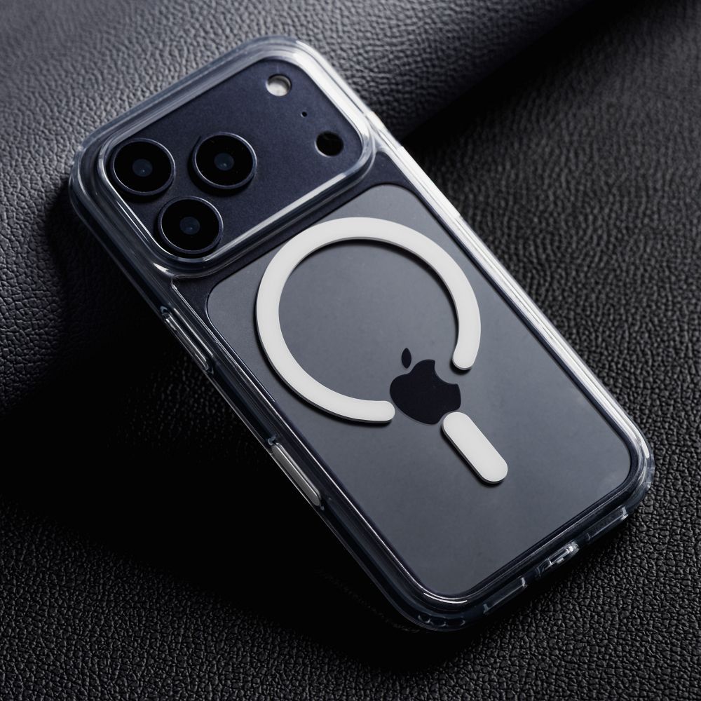 Hülle für iPhone 16 Forcell F-Protect Clear Hybrid Premium kompatibel mit MagSafe transparent – Bild 6