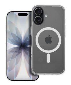 Hülle für iPhone 17 Forcell F-Protect Clear Hybrid Premium kompatibel mit MagSafe, transparent