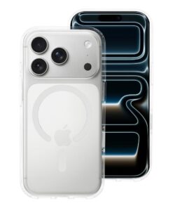 Hülle für iPhone 17 PRO Forcell F-Protect Clear Hybrid Premium kompatibel mit MagSafe klar