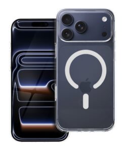 Hülle für iPhone 17 PRO MAX Forcell F-Protect Clear Hybrid Premium kompatibel mit Transparent