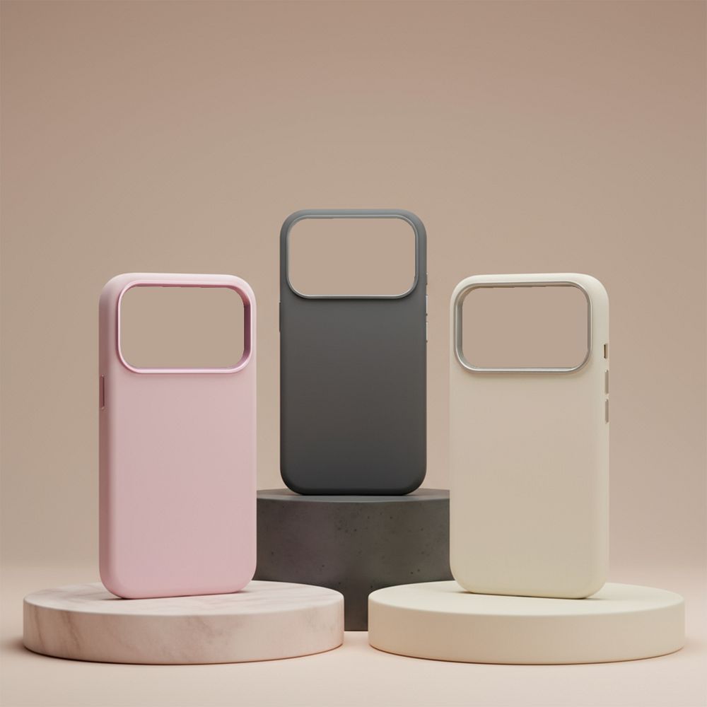 Hülle für iPhone 15 Forcell F-Protect Frame Premium kompatibel mit MagSafe, antikweiß – Bild 8