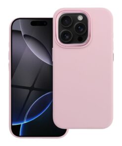 Hülle für iPhone 15 PRO Forcell F-Protect Frame Premium kompatibel mit MagSafe, rosa