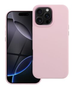 Hülle für iPhone 16 PRO MAX Forcell F-Protect Frame Premium kompatibel mit MagSafe, rosa