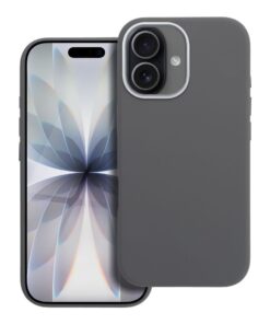 Forcell F-Protect Frame Premium Hülle für iPhone 17, MagSafe-kompatibel, grau