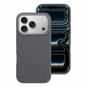Hülle für iPhone 17 PRO MAX Forcell F-Protect Frame Premium, Magsafe-kompatibel, grau