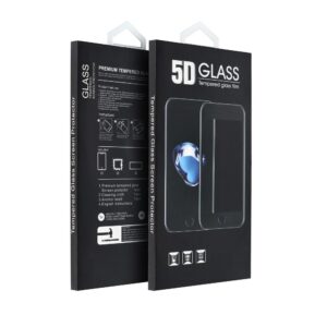 5D Full Glue gehärtetes Glas – für iPhone 12 Pro Max (MATTE) schwarz