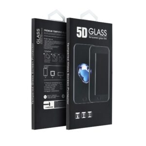 5D Vollverklebtem gehärtetes Glas – für iPhone 17 Pro Max Schwarz