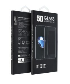 5D Full Glue Gehärtetes Glas - für Motorola Edge 60 Pro Schwarz