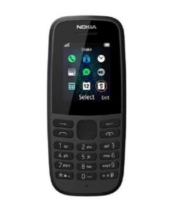 NOKIA Mobiltelefon 105 2019 Dual SIM Schwarz