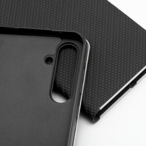 LUNA Carbon für SAMSUNG A06 Schwarz – Bild 7