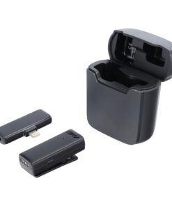 Kabelloses Mikrofon für iPhone mit Lightning-Anschluss (8-polig) und Ladecase S11