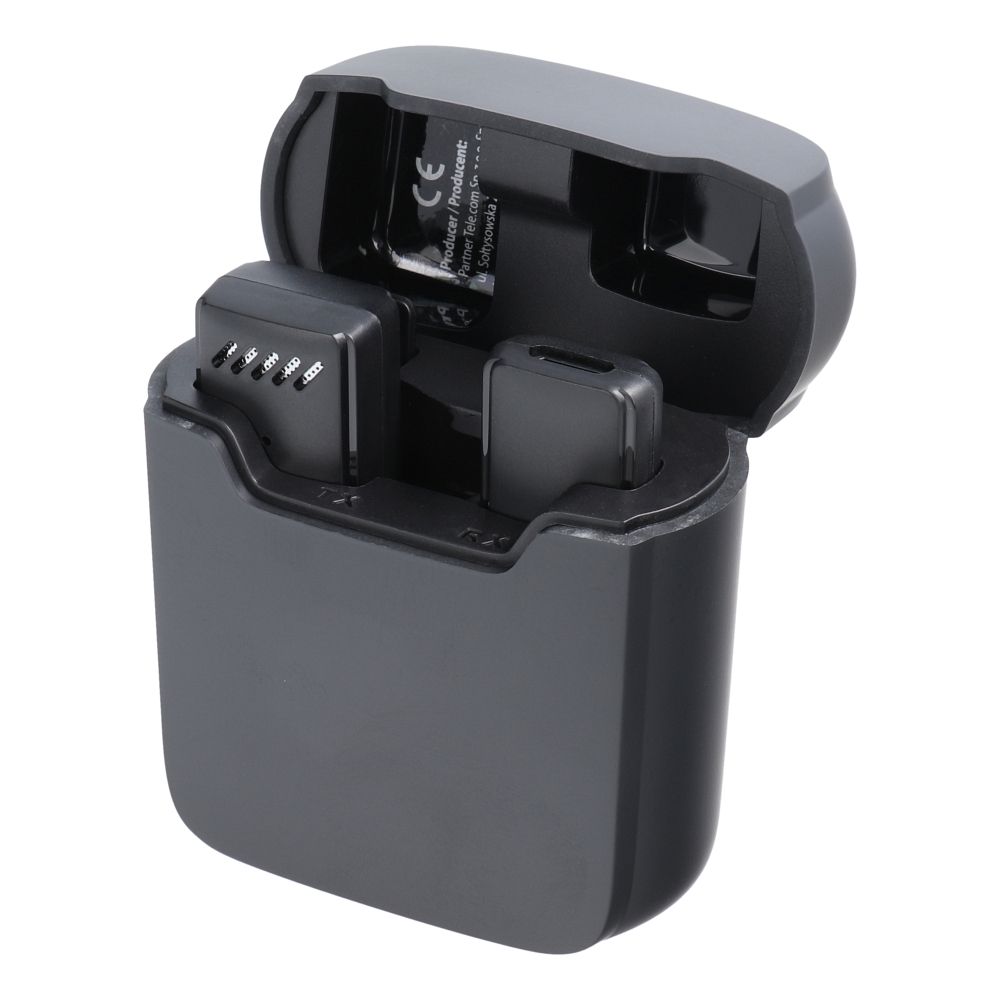 Kabelloses Mikrofon für iPhone mit Lightning-Anschluss (8-polig) und Ladecase S11 – Bild 3