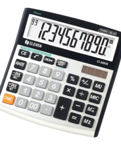 ELEVEN Desktop-Taschenrechner CT-500VII schwarz-weiß