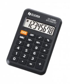 ELEVEN Taschenrechner LC-210NR Schwarz