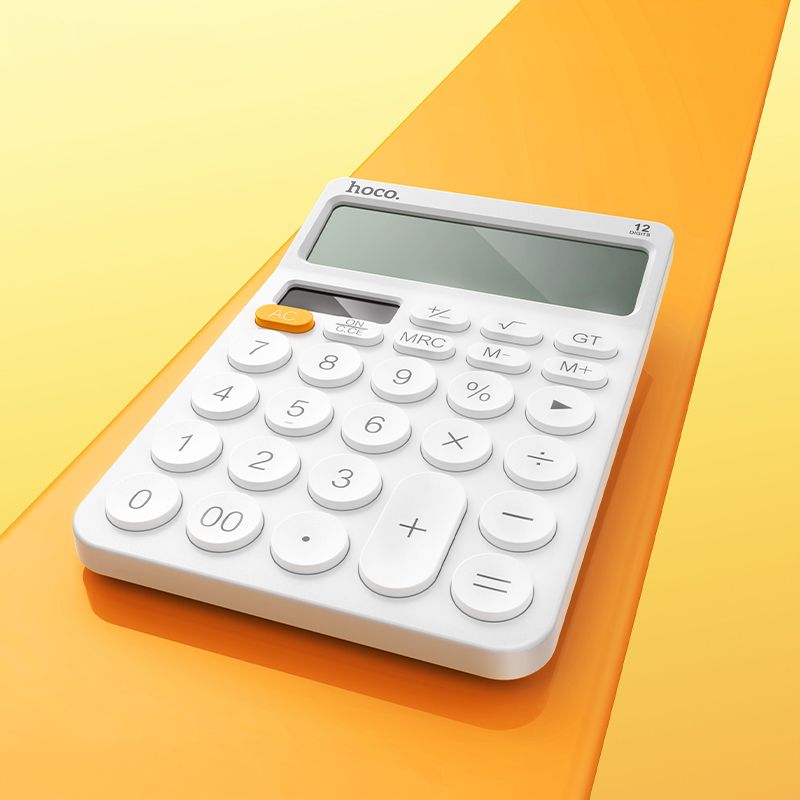 Elektronischer Taschenrechner Hoco DI83 Weiß – Bild 10